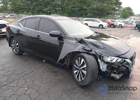 2021 Nissan Sentra Sv Xtronic Cvt z USA, uszkodzony, nr VIN 3N1AB8CV5MY256816